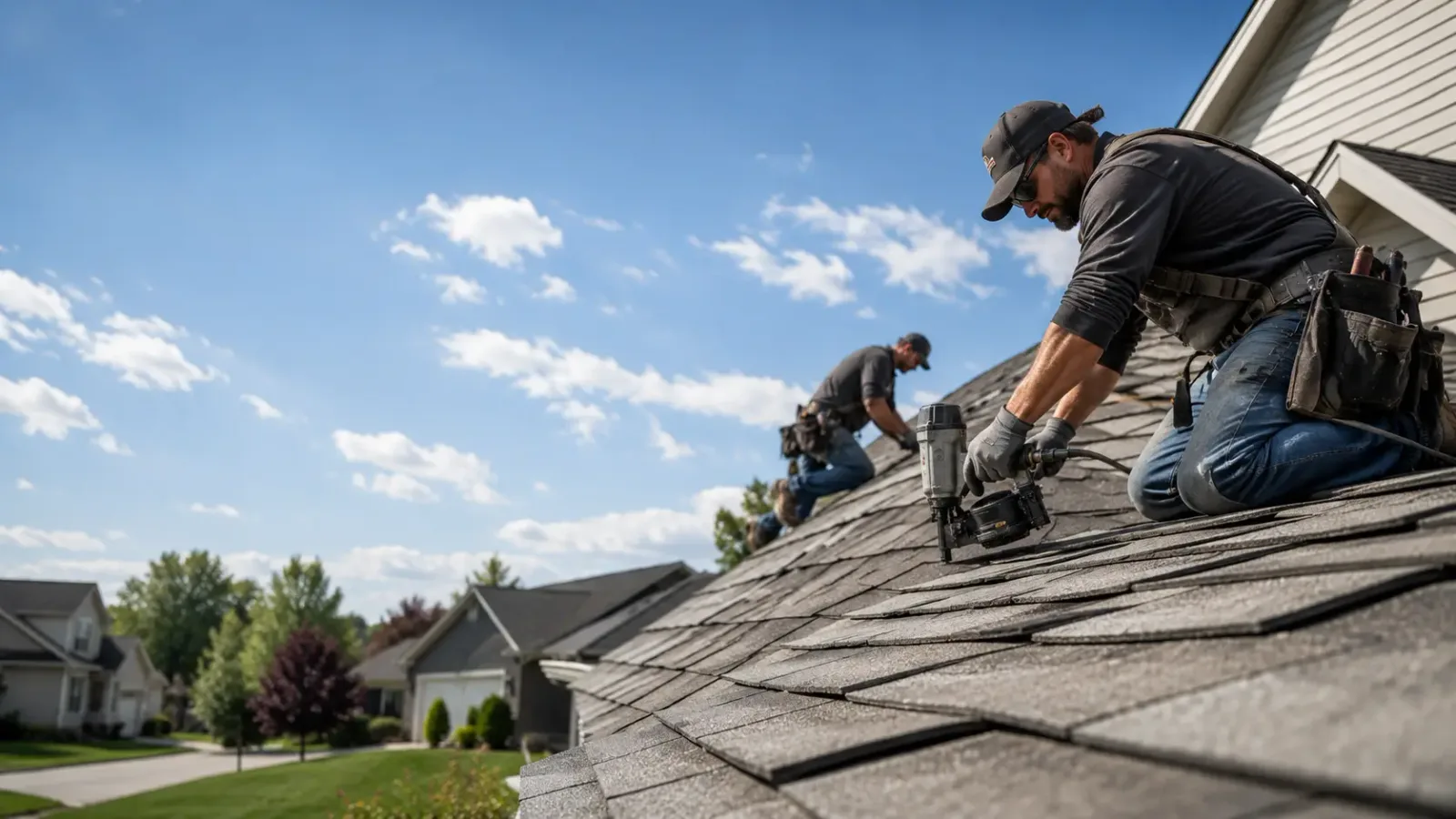 Storm Damage Roof Repair in Milford, IL near me
